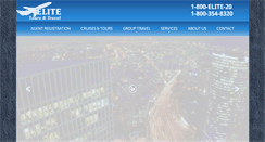Desktop Screenshot of elite-tours.com